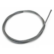 Kabel ze stali nierdzewnej Wykonany ze stali nierdzewnej AISI-316. Cena za metr. Średnica: 4 mm.