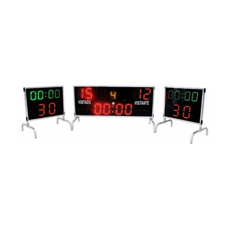 Water Polo Scoreboard w/ 30s board - 130x50x5cm